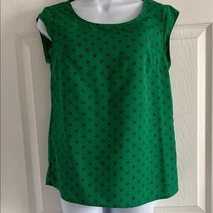 Merona Green Boxy Blouse Size XS